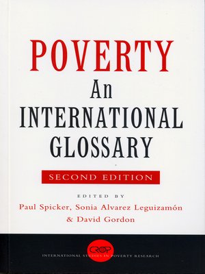 cover image of Poverty